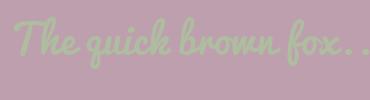Image with Font Color AEBD9F and Background Color BD9FAE